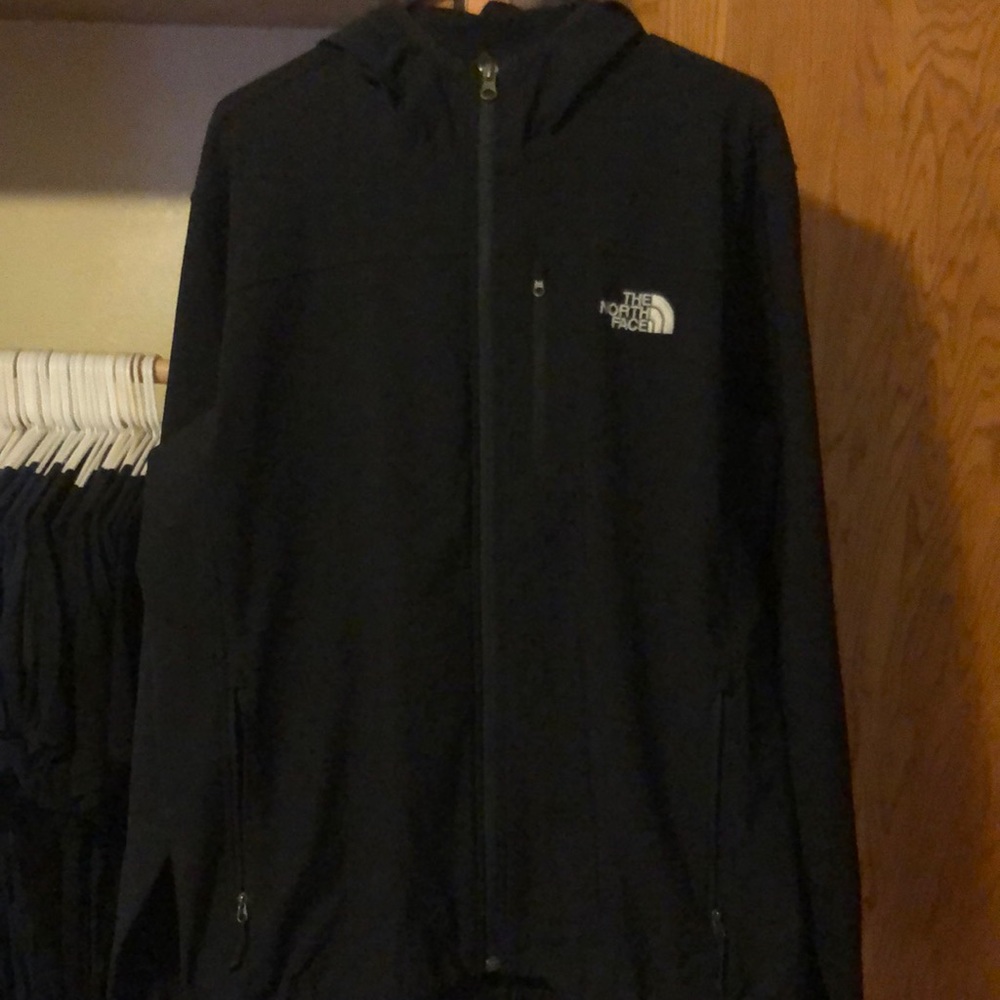 Decent condition, the north face, black, L. $20